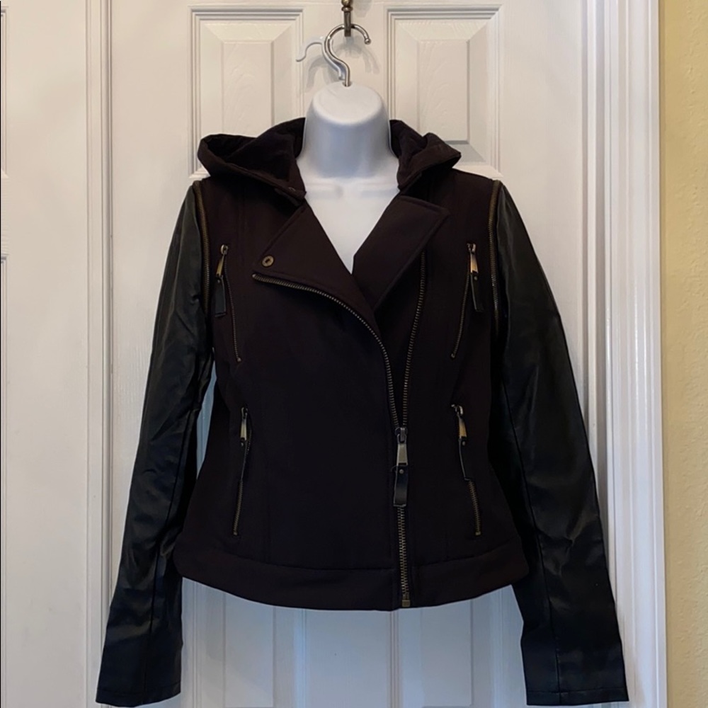 BCBGeneration Vegan Leather Jacket